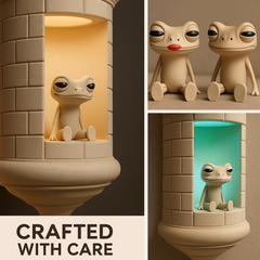 Puerto Rican Garita Wall Coquí Lamp