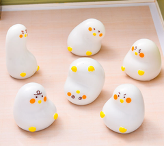 Süße Ente LED Squishy Nachtlicht für Geschenk USB wiederaufladbare Ente Lampe