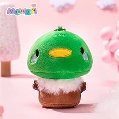 1 mini peluche champignon de 10,2 cm au hasard.