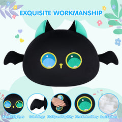 MeWaii® Throw Pillow Cushion Family Magic Cat Stuffed Animal Kawaii Plush Body Squishy Pillow