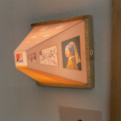 3D-Brille-freie Galerie Optische Täuschung Wandlampe & Nachtlicht