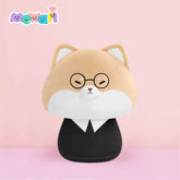 MeWaii® Mushroom Family Suit Shiba Inu Kawaii Plush Pillow Squish Toy
