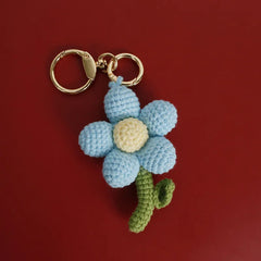 Mewaii® Finished Crochet Flower Keychain