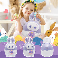 MeWaii® Stuffed Animal Kawaii Bunny/Rabbit Plush Pillow Squishy Toy With Hoodie