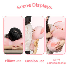 MeWaii® Mushroom Family Axolotl Kawaii Plush Pillow Squish Toy