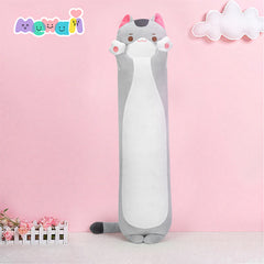 MeWaii® Kitten Gray Stuffed Animal Kawaii Plush Pillow Squishy Toy