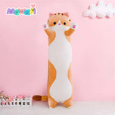 MeWaii® Cat Plush Orange Stuffed Animal Kawaii Plush Pillow Squishy Toy