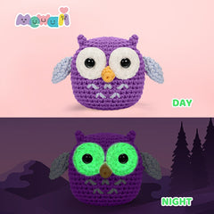 MeWaii® Crochet Original Designed Animal Crochet Kit for Beginners with Easy Peasy Yarn
