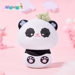 1 mini peluche champignon de 10,2 cm au hasard.