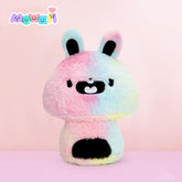 MeWaii® Mushroom Family Tie-Dye Bunny Rabbit Kawaii Plush Pillow Squish Toy