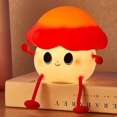 Huggwaii Mushroom LED Squishy Tap Tap Night Light Lamp