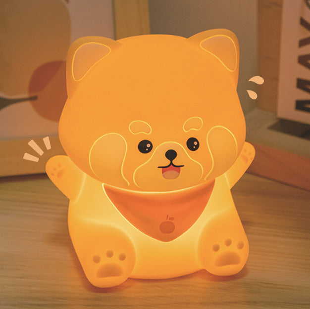 Squishy Silikon-Waschbär-LED-Nachtlicht – perfektes Geschenk für Kinder und Mädchen Squishy Silikon-Waschbär-LED-Nachtlicht – perfektes Geschenk für Kinder und Mädchen