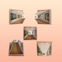 3D-Brille-freie Galerie Optische Täuschung Wandlampe & Nachtlicht