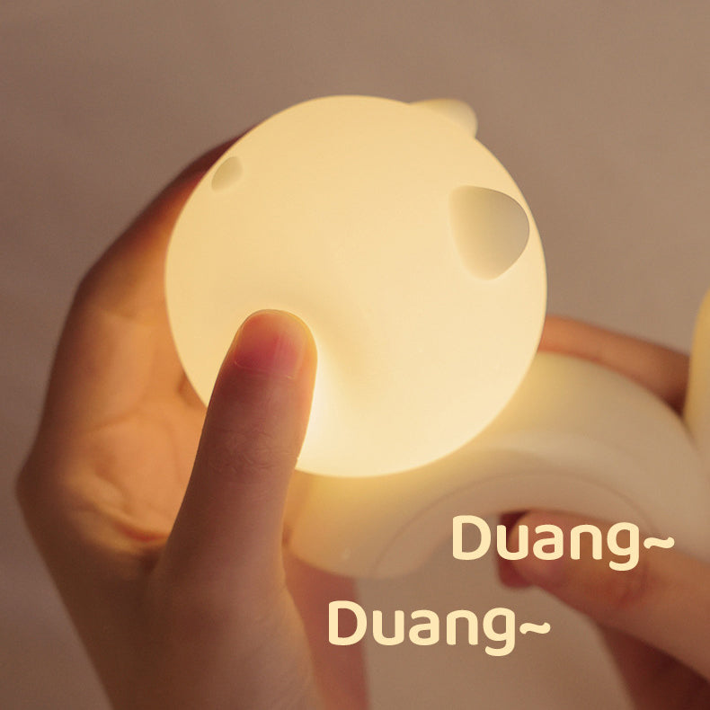 Meow Cat Night Light LED Squishy Silicone Tap Lamp Best Gift for Baby and Girl Meow Cat Night Light LED Squishy Silicone Tap Lamp Best Gift for Baby and Girl