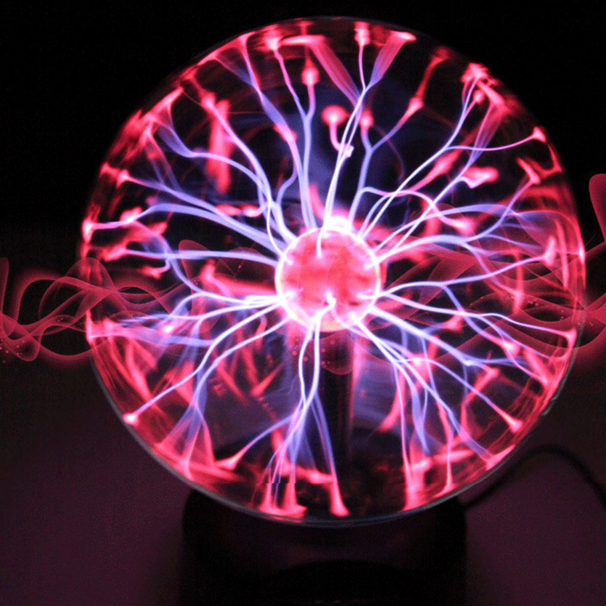 Heart Plasma Static Glow Magic Lightning Ball Heart Plasma Static Glow Magic Lightning Ball