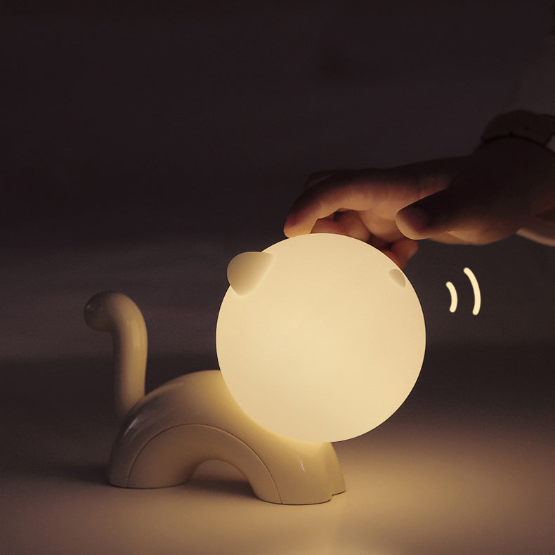 Meow Cat Night Light LED Squishy Silicone Tap Lamp Best Gift for Baby and Girl Meow Cat Night Light LED Squishy Silicone Tap Lamp Best Gift for Baby and Girl
