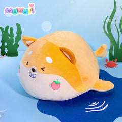 MeWaii® Ocean Series Whale Dog Corgi Stuffed Animal Kawaii Plush Pillow Squishy Toy