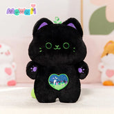 MeWaii® Devil Mint Kitten Kawaii Plush Pillow Squish Toy