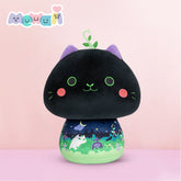 MeWaii® Mushroom Family Devil Mint Kitten Kawaii Plush Pillow Squish Toy