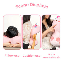 MeWaii® Mushroom Family Axolotl Kawaii Plush Pillow Squish Toy