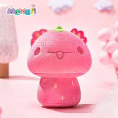 1 mini peluche champignon de 10,2 cm au hasard.
