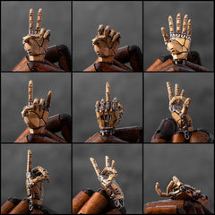 Mechanical Hand Pendant Decorative Necklace Glasses Stand Key Holder