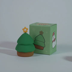 Set Christmas Edition Silicone Squishy Night Light Holiday Glow Gift-Ready Seasonal