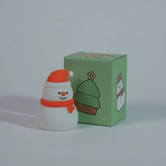 Set Christmas Edition Silicone Squishy Night Light Holiday Glow Gift-Ready Seasonal