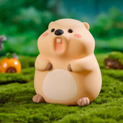 Groundhog Silicone Squishy Night Light Cute Standing LED Lamp Perfect Gift