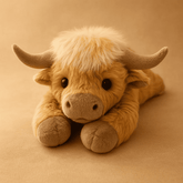 Highland Cow Weighted Plush Cattle Stuffed Animals, Microwavable, Pain Stress Relief, Anxiety, Women Kid Bedtime Best Gift