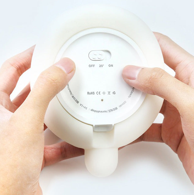 Huggwaii Orange Cat LED Squishy Tap Tap Night Light Lamp Huggwaii Orange Cat LED Squishy Tap Tap Night Light Lamp