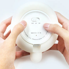 Huggwaii Orange Cat LED Squishy Tap Tap Night Light Lamp