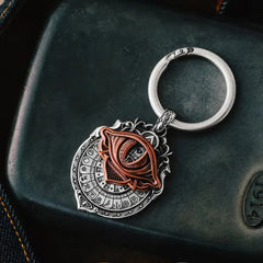Tarot & All-Seeing Eye Wheel – Unveil the Mysteries of Fate Pendant
