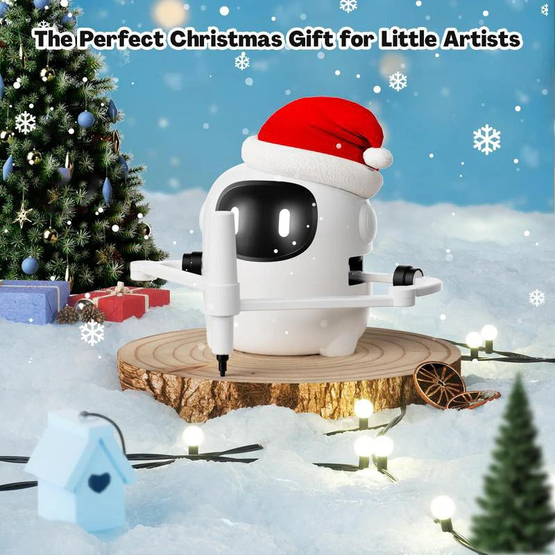 Drawing Robot Montessori Educational Toy for Creative Learning & Fun for Boys & Girls Ages 3-8 Gift