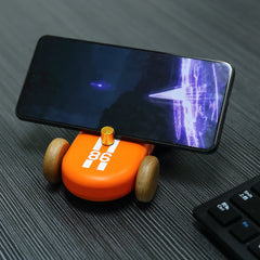 GOOD KART NIGHT LIGHT – Wooden Go Kart LED Table Lamp with RGB & Warm Light, Dimmable Bedside Ambient Light, Rechargeable Decorative Night Lamp