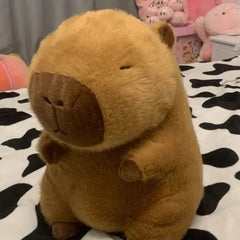 Capybara Plush With Turtle Bag Plushies Squishy Pillow Toy