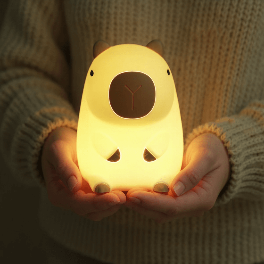 MeWaii® Capybara Squishy Night Light - Perfect Gift 🎁 MeWaii® Capybara Squishy Night Light - Perfect Gift 🎁
