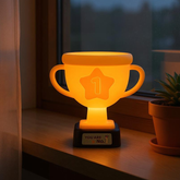 Top Star Trophy Night Light Silicone Squishy Star Cup with 15 Sticker Base Perfect Gift