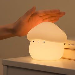 Huggwaii Mushroom LED Squishy Tap Tap Night Light Lamp