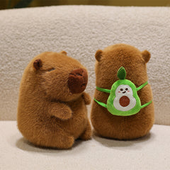 8" Capybara with Bag Plush Toy, Soft Cute Capybara Stuffed Animal Gift