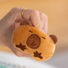 Capy Bread Bag with 4 Mini Capy Plush Cute Gift