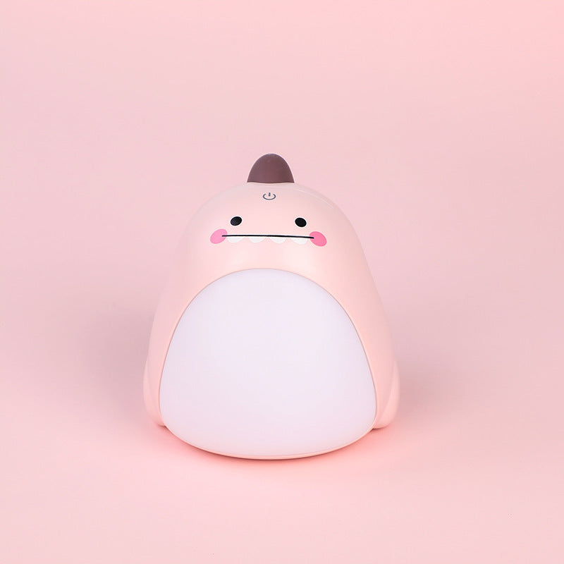 Veilleuse LED tactile Chubby Dino - Cadeau idéal pour les enfants et les filles Veilleuse LED tactile Chubby Dino - Cadeau idéal pour les enfants et les filles