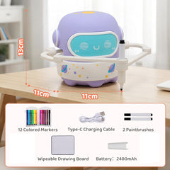 Smart Drawing Buddy AI Voice-Controlled Creative Robot for Kids Best Gift