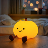 MeWaii® Happy Orange Silicone Squishy Night Light