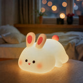 Lampe veilleuse LED en forme de lapin mignon