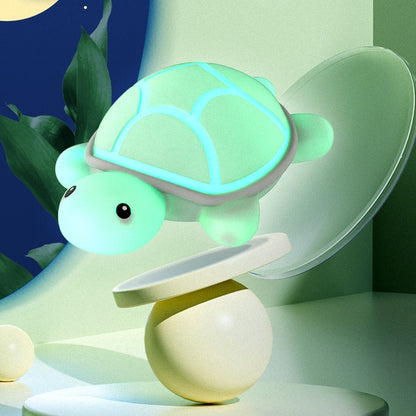 Squishy Silikon Niedliche Schildkröte LED-Nachtlicht - Perfektes Geschenk für Kinder und Mädchen