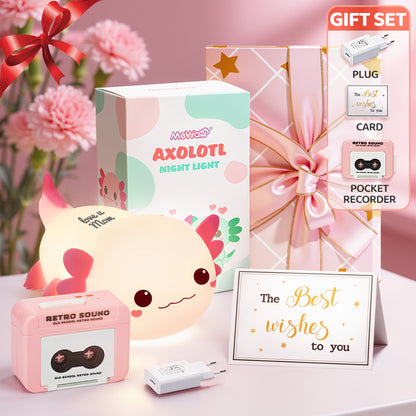 Mother's Day Limited Gift Set Special for every Momy Engraving Squishy Silicone LED Night Light