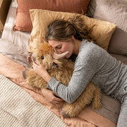 Highland Cow Weighted Stuffed Animal with Microwavable Heating Pad