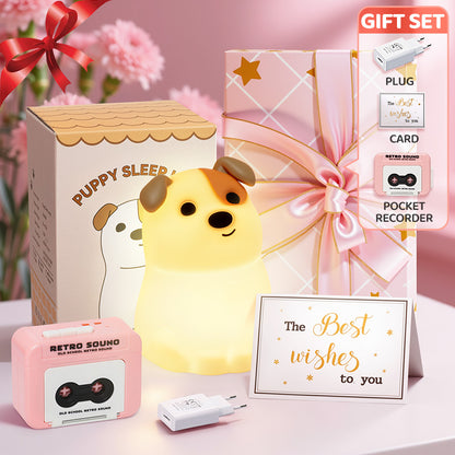 Mother's Day Limited Gift Set Special for every Momy Engraving Squishy Silicone LED Night Light