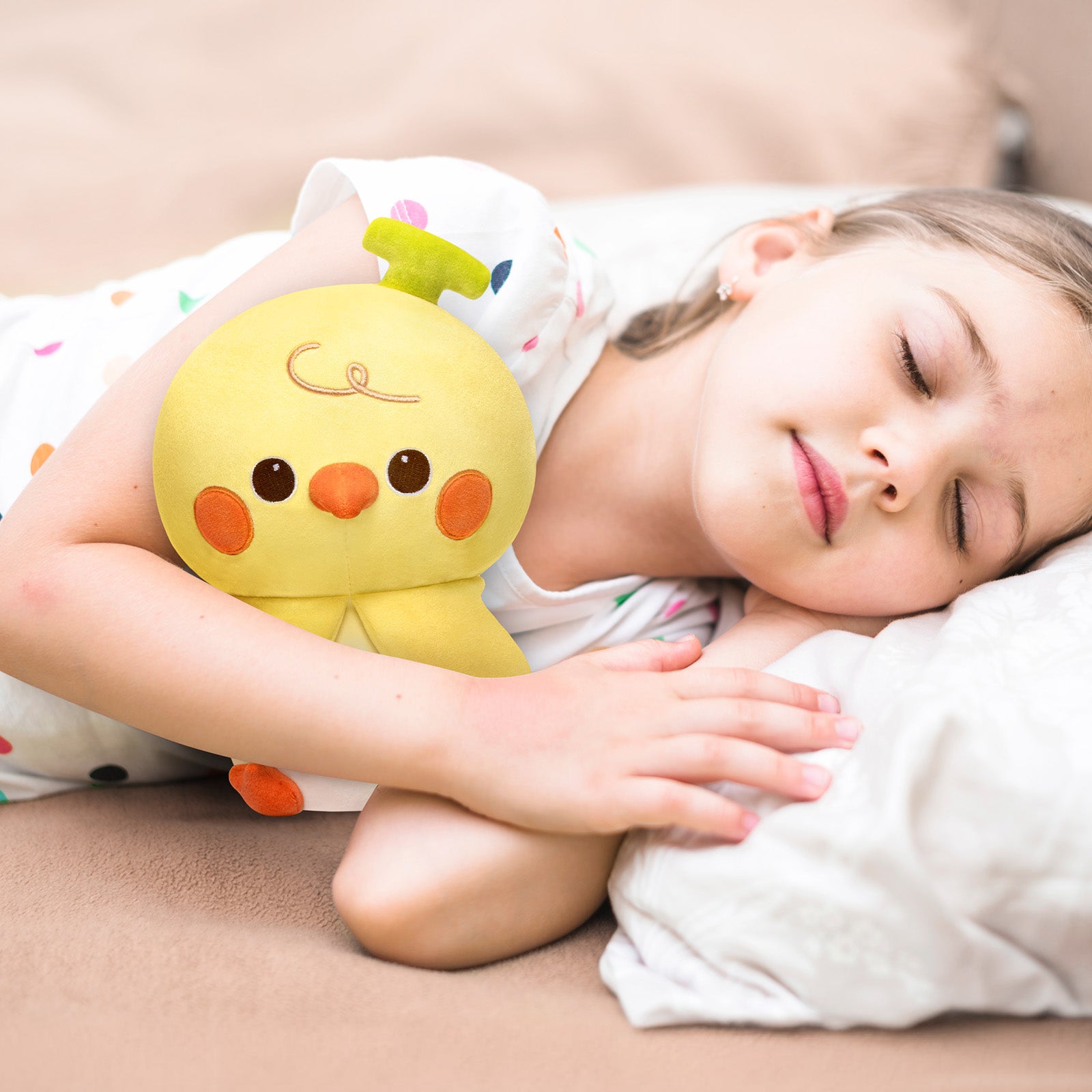 MeWaii® Food Fruit Animals Series Banana Cockatiel Pillow Kawaii Plush Pillow Squish Toy